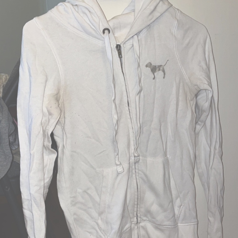 Rainbow Victoria secret zip up jacket